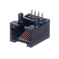 Разъём RJ-45 гнездо на плату, 8P8C, тип 4 TJ4-8P8C