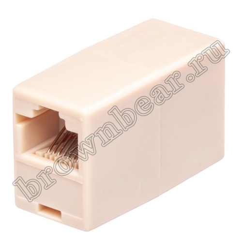 Переходник RJ-45 гнездо-гнездо GCT11-8P8C